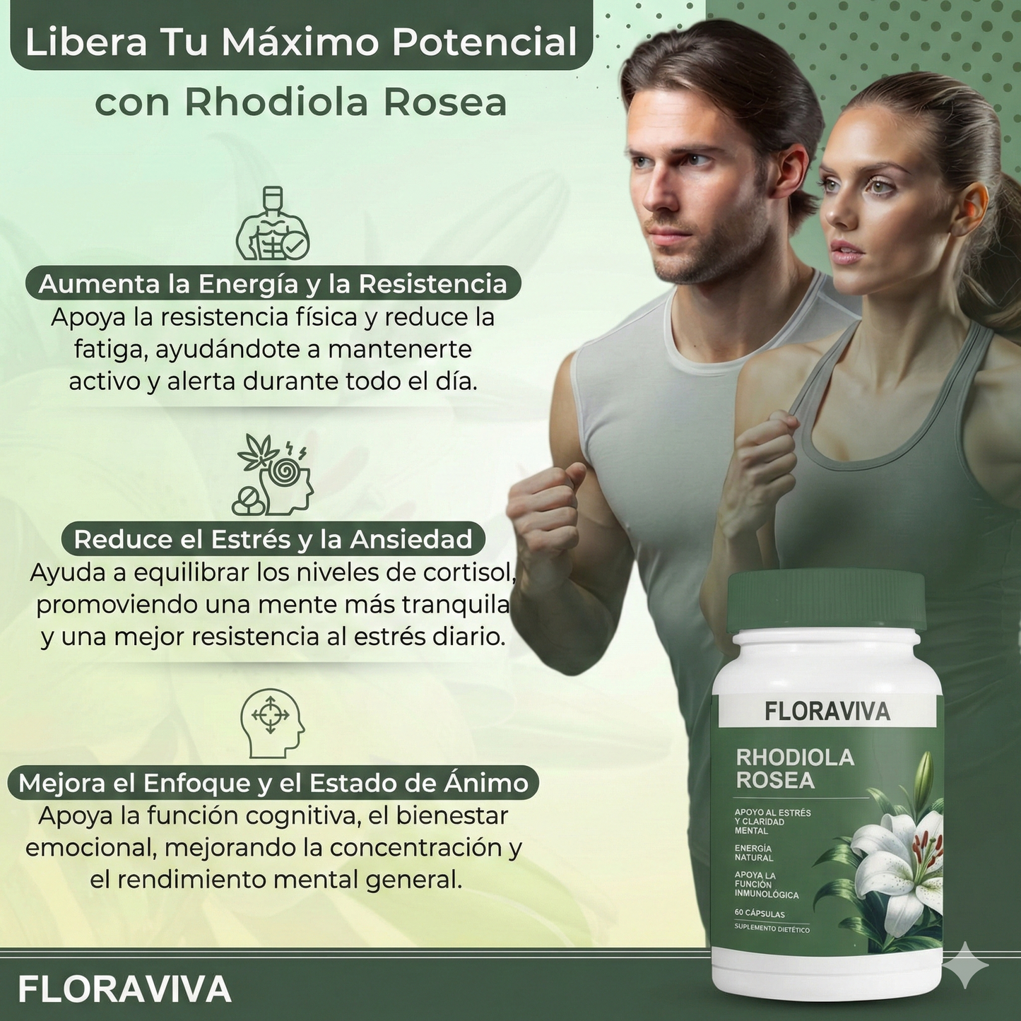 Extracto avanzado de Rhodiola Rosea™