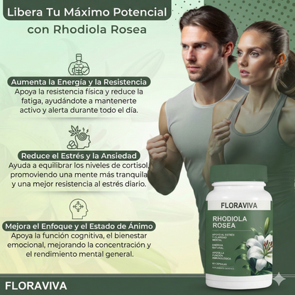 Extracto avanzado de Rhodiola Rosea™