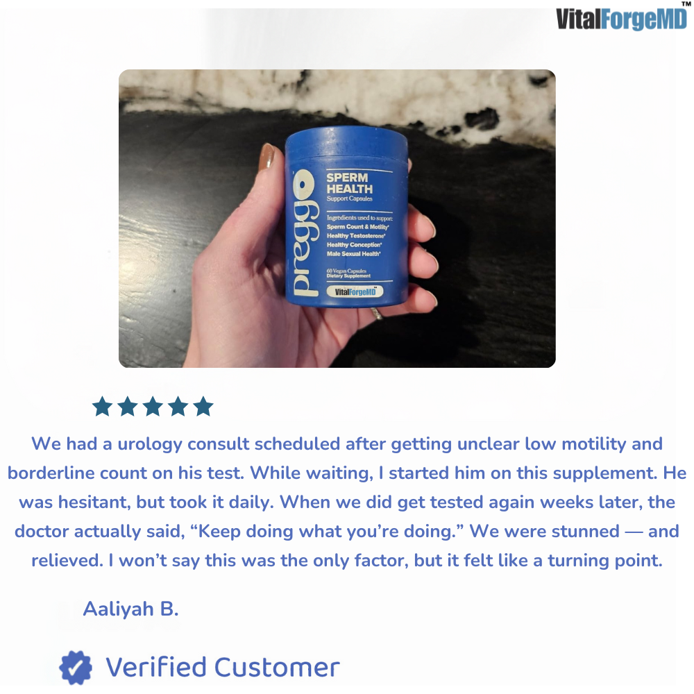 VitalForge MD™ Men's Fertility Capsules