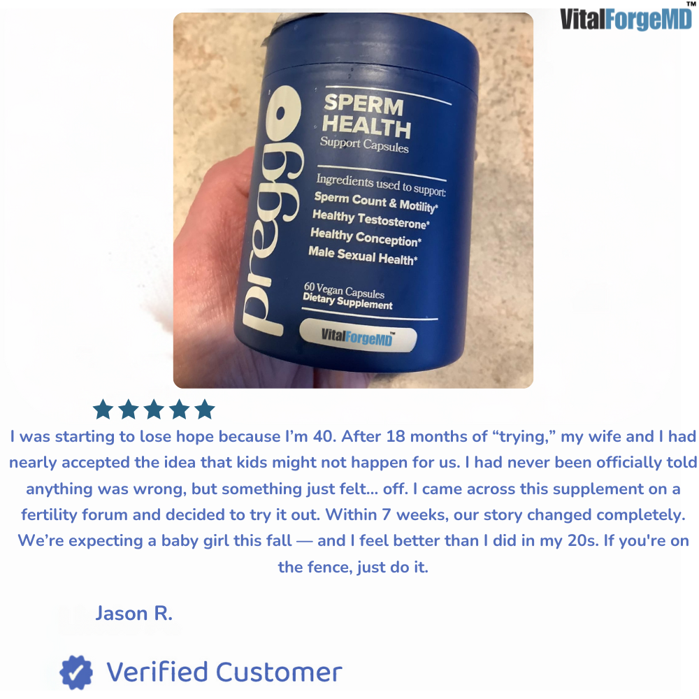 VitalForge MD™ Men's Fertility Capsules