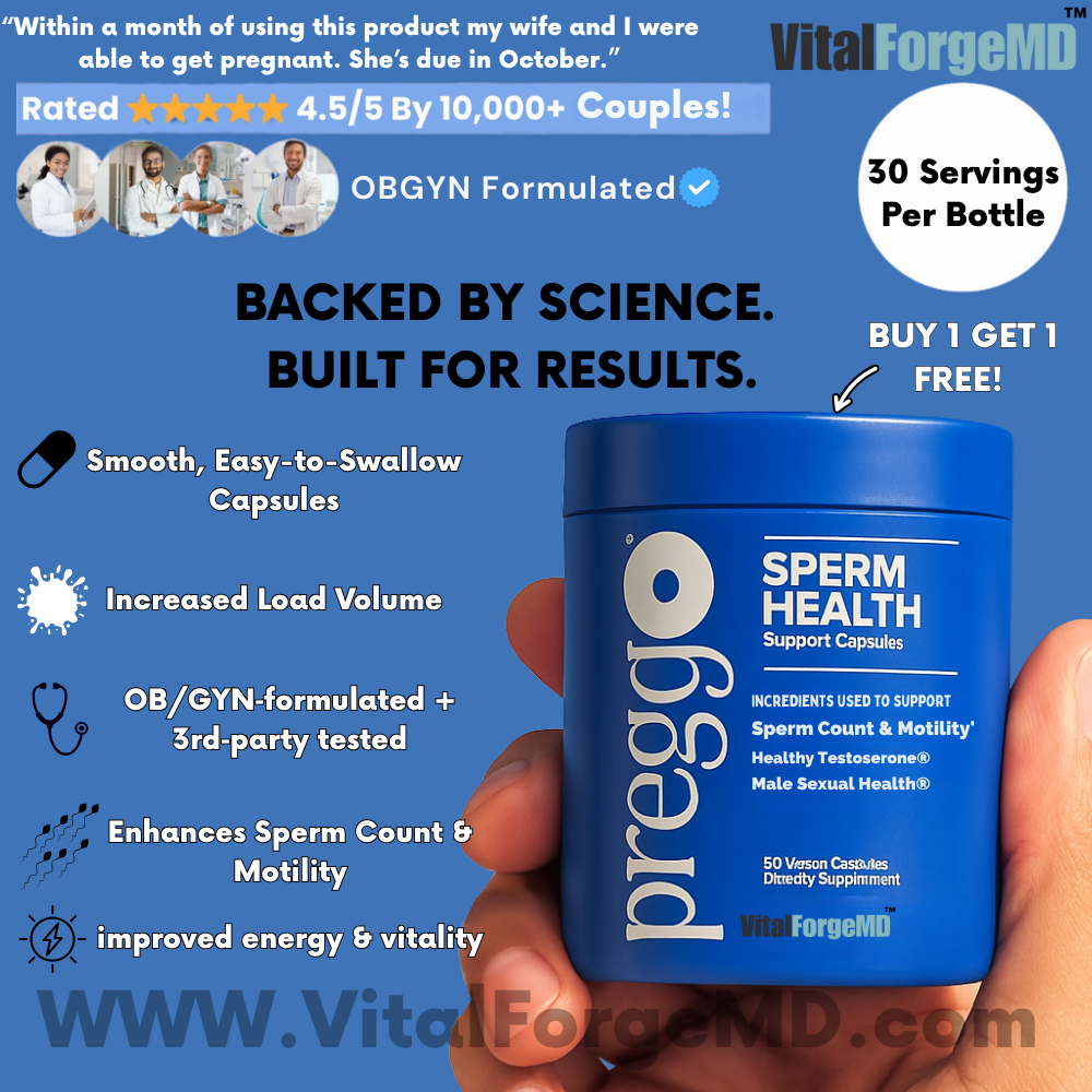 VitalForge MD™ Men's Fertility Capsules